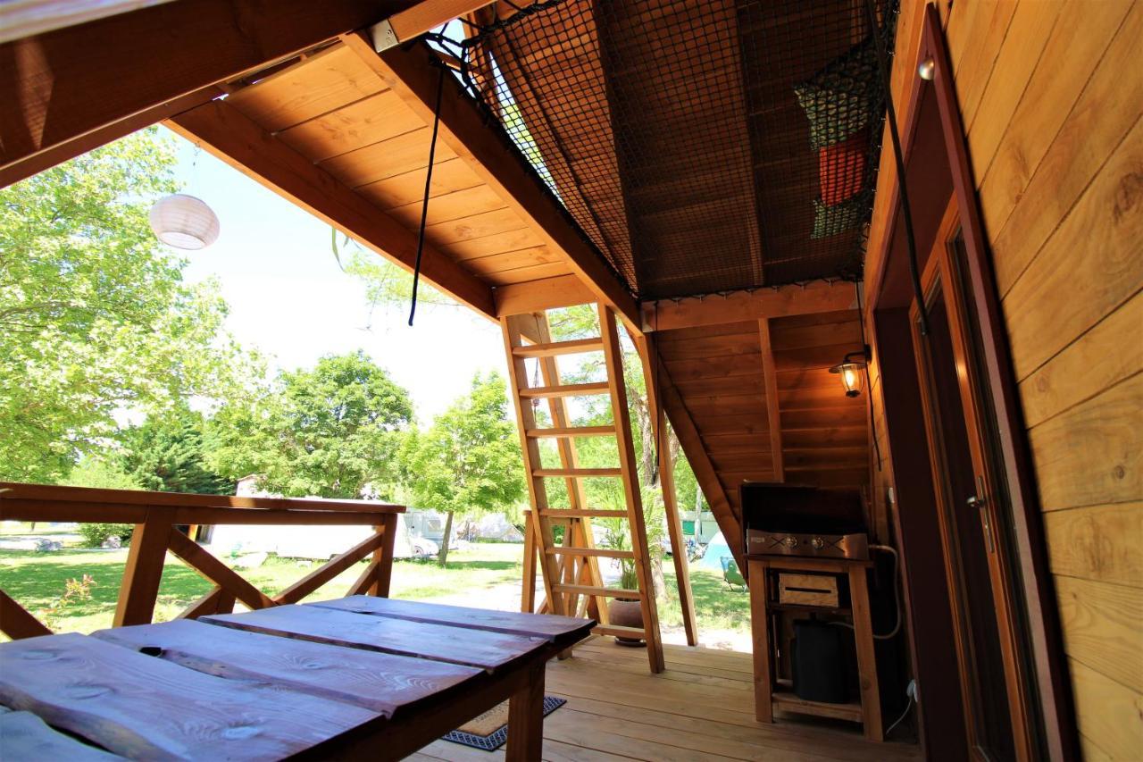 Habitat Createur - Hebergements Insolites Au Camping Municipal "Les Ecureuils" Recoubeau-Jansac Εξωτερικό φωτογραφία
