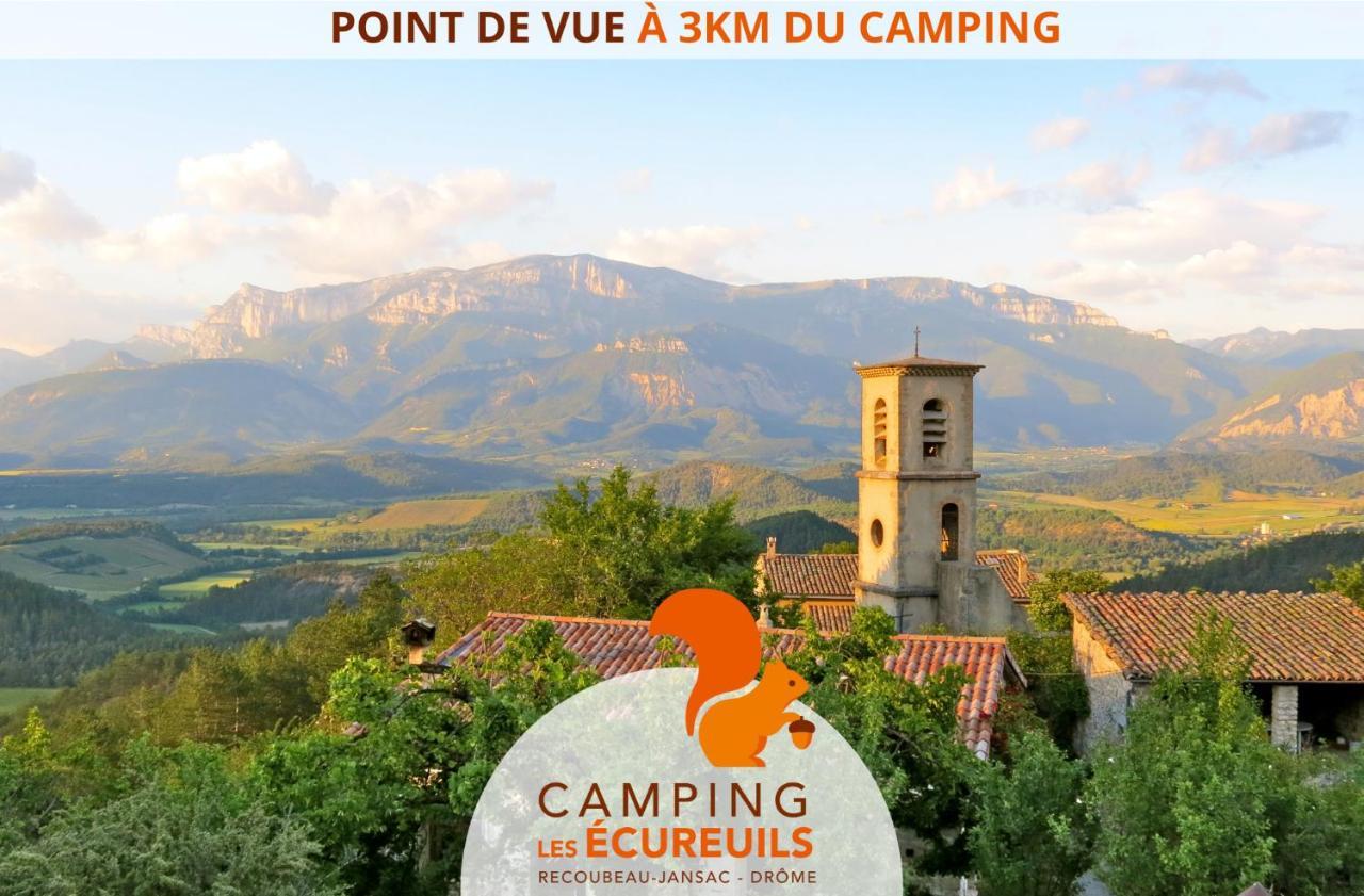Habitat Createur - Hebergements Insolites Au Camping Municipal "Les Ecureuils" Recoubeau-Jansac Εξωτερικό φωτογραφία
