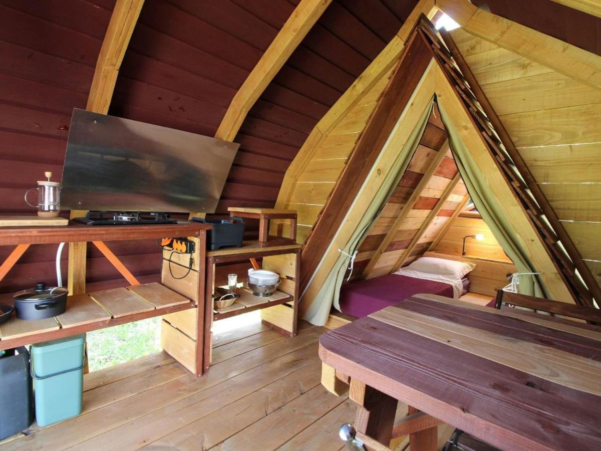 Habitat Createur - Hebergements Insolites Au Camping Municipal "Les Ecureuils" Recoubeau-Jansac Εξωτερικό φωτογραφία