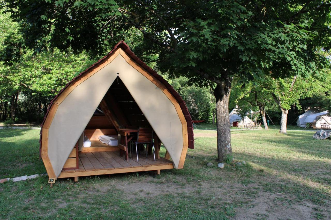 Habitat Createur - Hebergements Insolites Au Camping Municipal "Les Ecureuils" Recoubeau-Jansac Εξωτερικό φωτογραφία