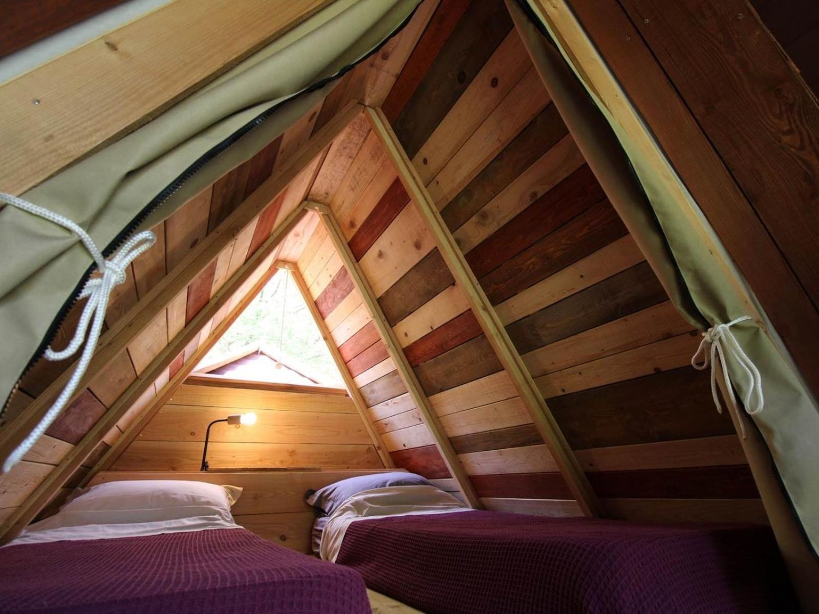 Habitat Createur - Hebergements Insolites Au Camping Municipal "Les Ecureuils" Recoubeau-Jansac Εξωτερικό φωτογραφία
