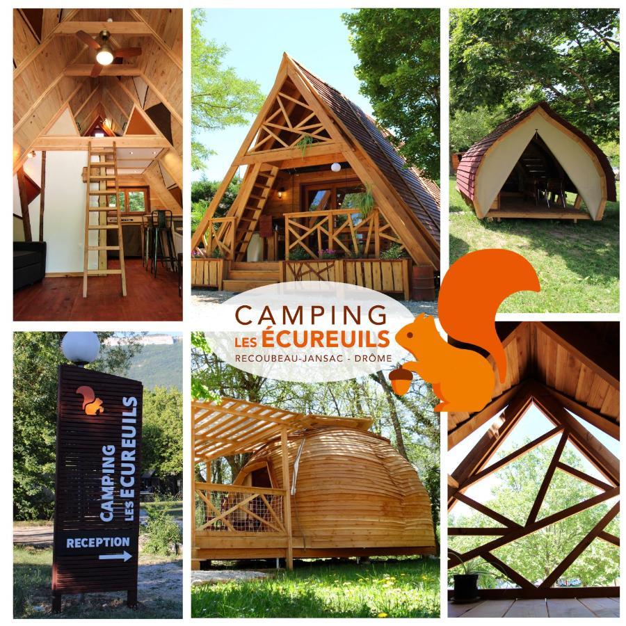 Habitat Createur - Hebergements Insolites Au Camping Municipal "Les Ecureuils" Recoubeau-Jansac Εξωτερικό φωτογραφία