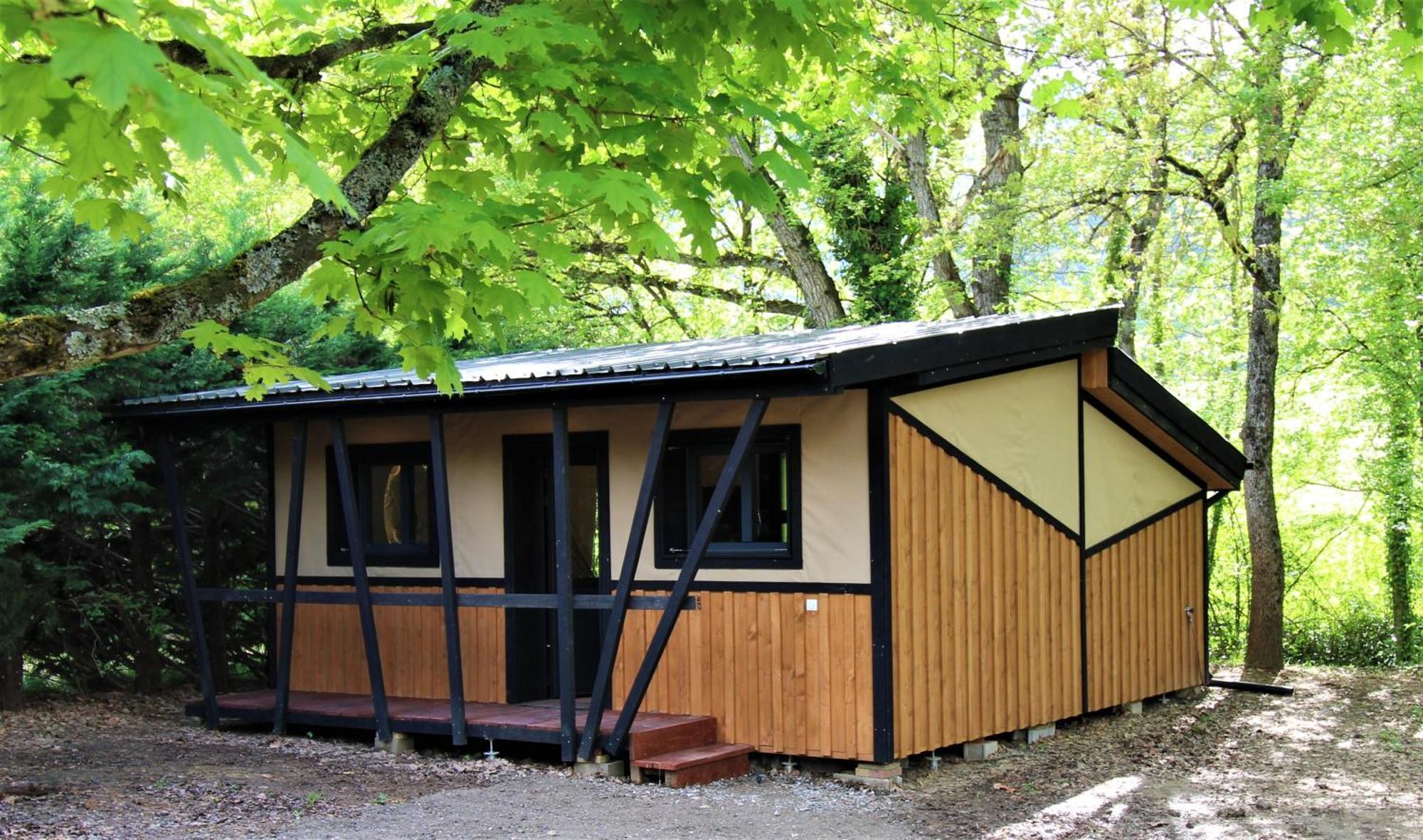 Habitat Createur - Hebergements Insolites Au Camping Municipal "Les Ecureuils" Recoubeau-Jansac Εξωτερικό φωτογραφία